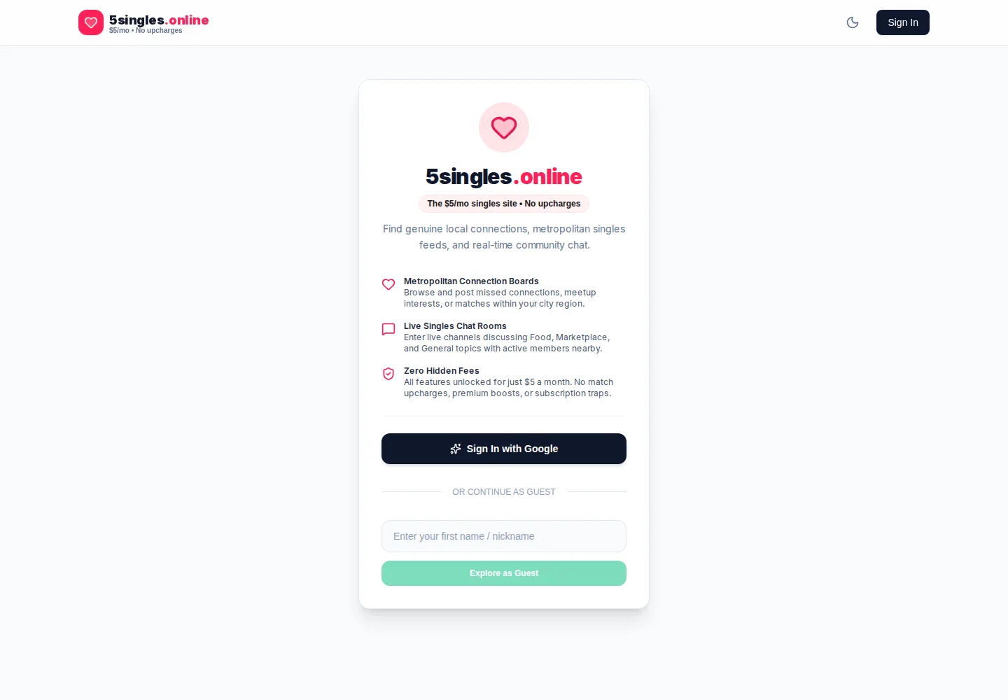 MISSEDCONNECTIONS.ONLINE website preview